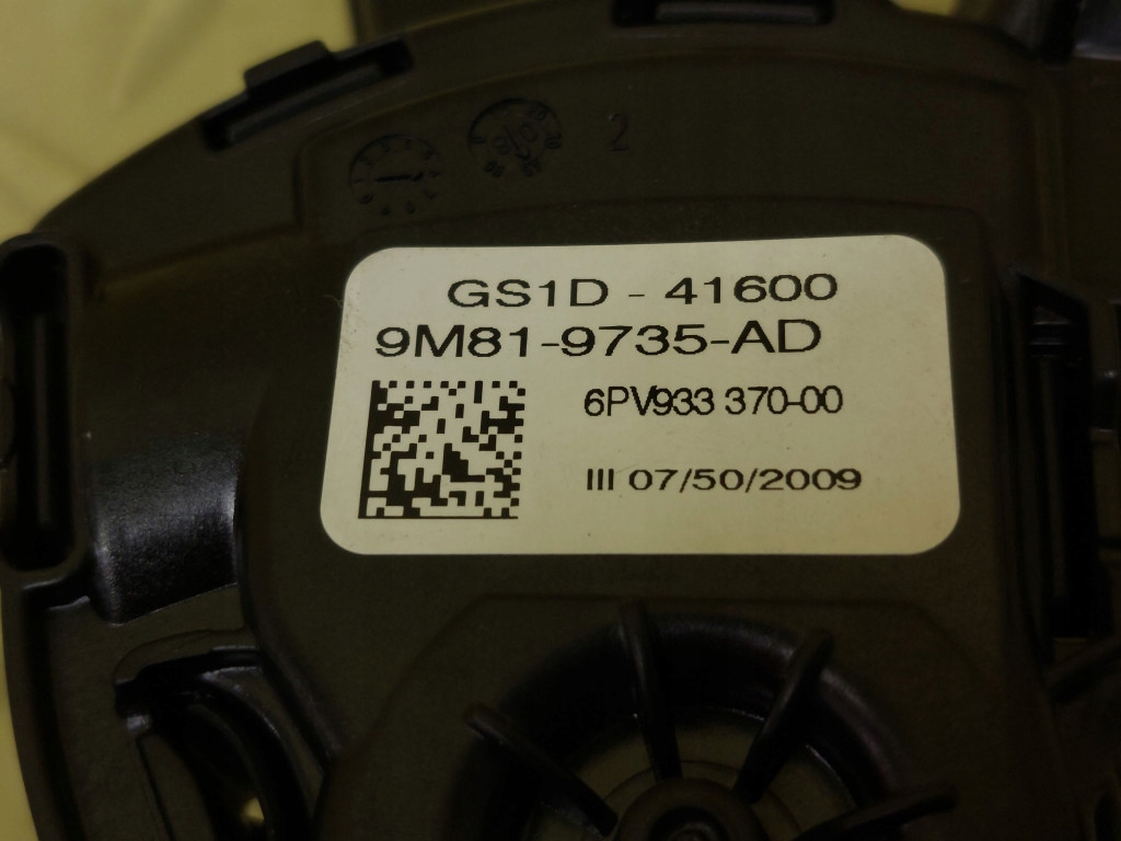 MAZDA 6 II 2.2 D PEDAL potentiometer Gas 9M819735AD