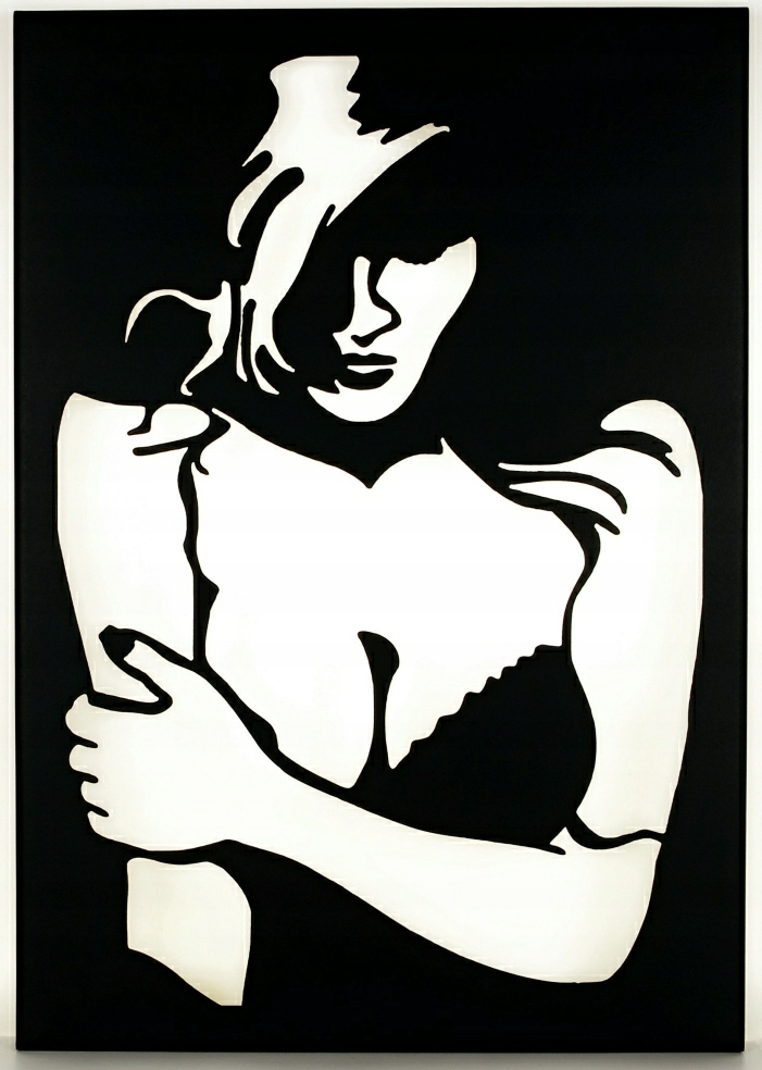 ozdobný prívesok z kovu, nástenná dekorácia z kovu, obraz z kovu