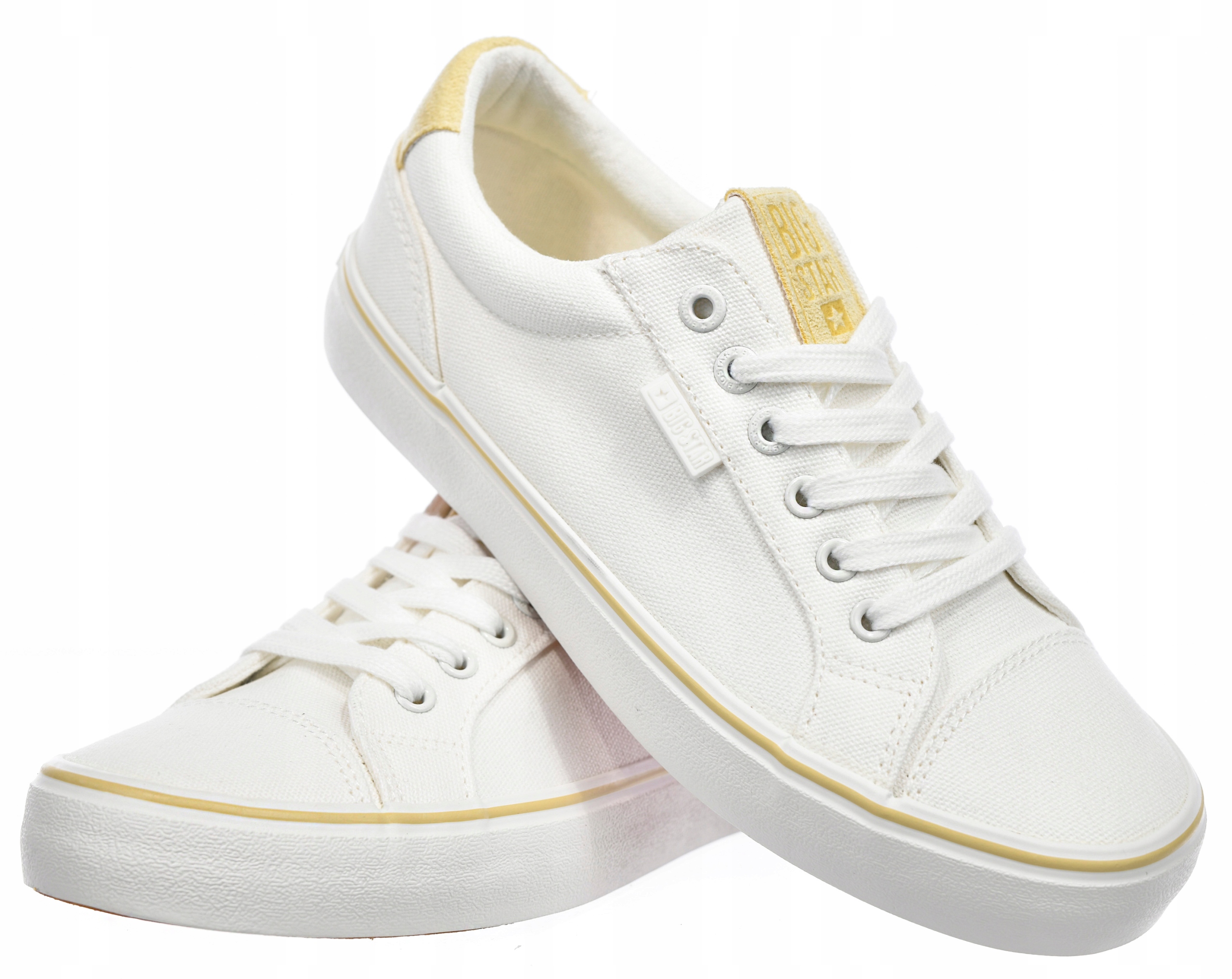 Damskie trampki Big Star tenisówki TT274101 biały 42