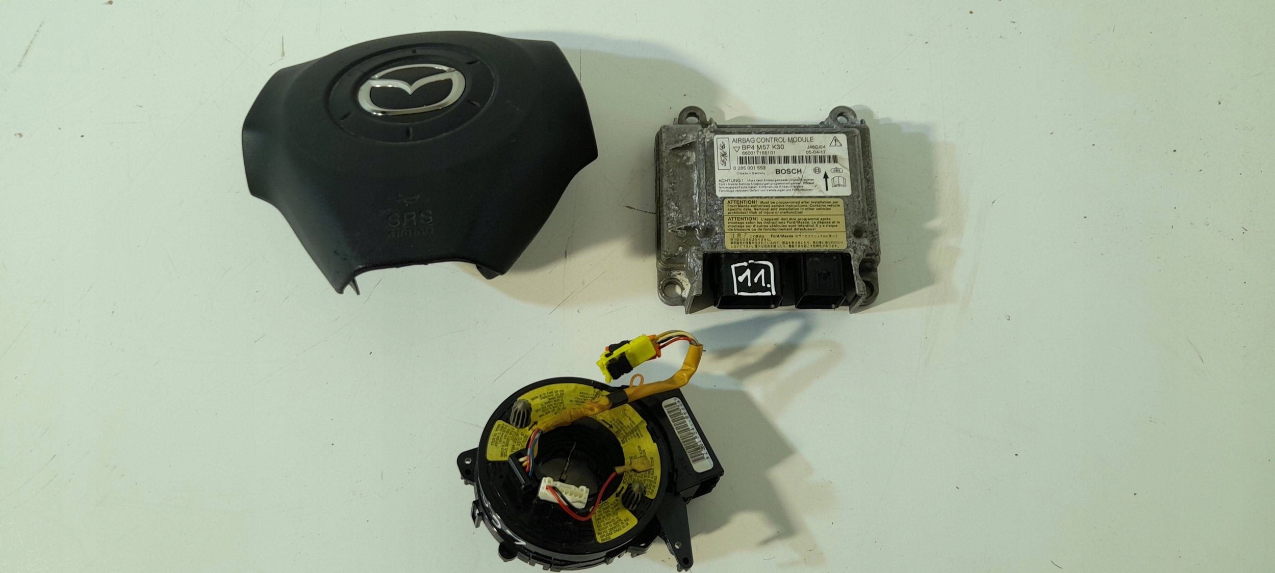 Mazda 3 BK control unit / module airbag BP4M57K30 (11)