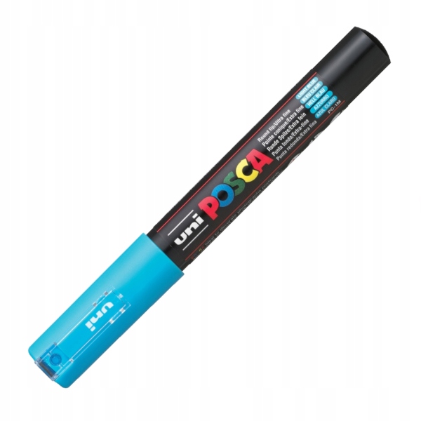 

Marker Uni Posca PC-1M niebieski jasny (8)
