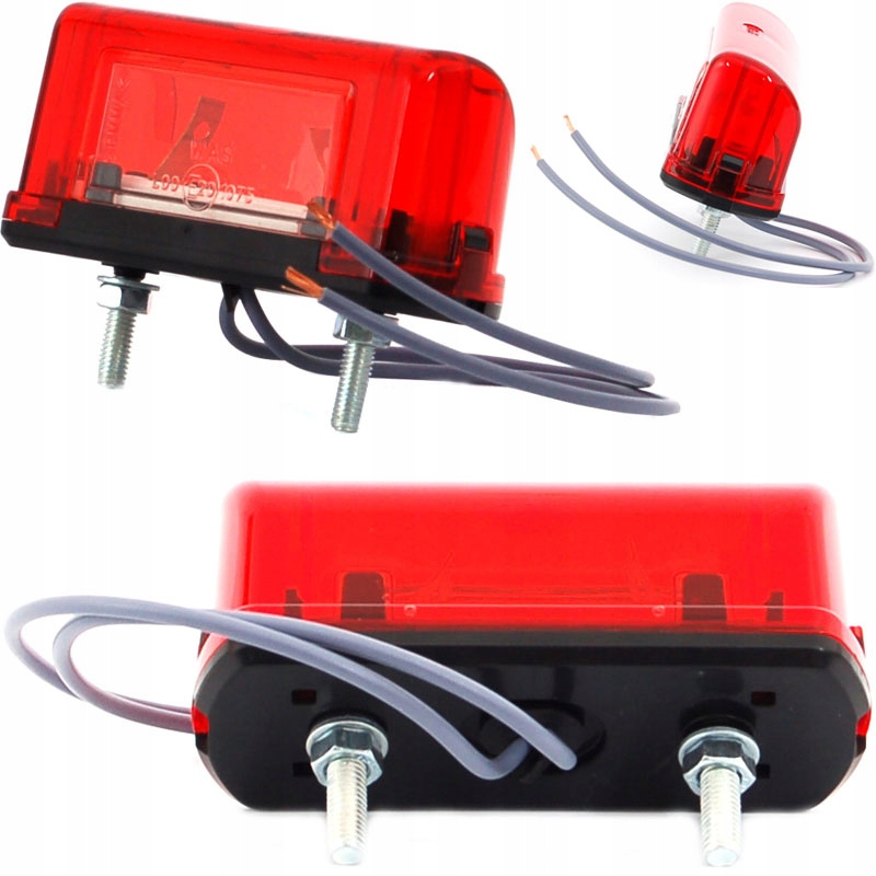 LAMPA OŚWIETLENIA TABLICY REJ ŻARÓWKOWA LAMPKA WAŚ