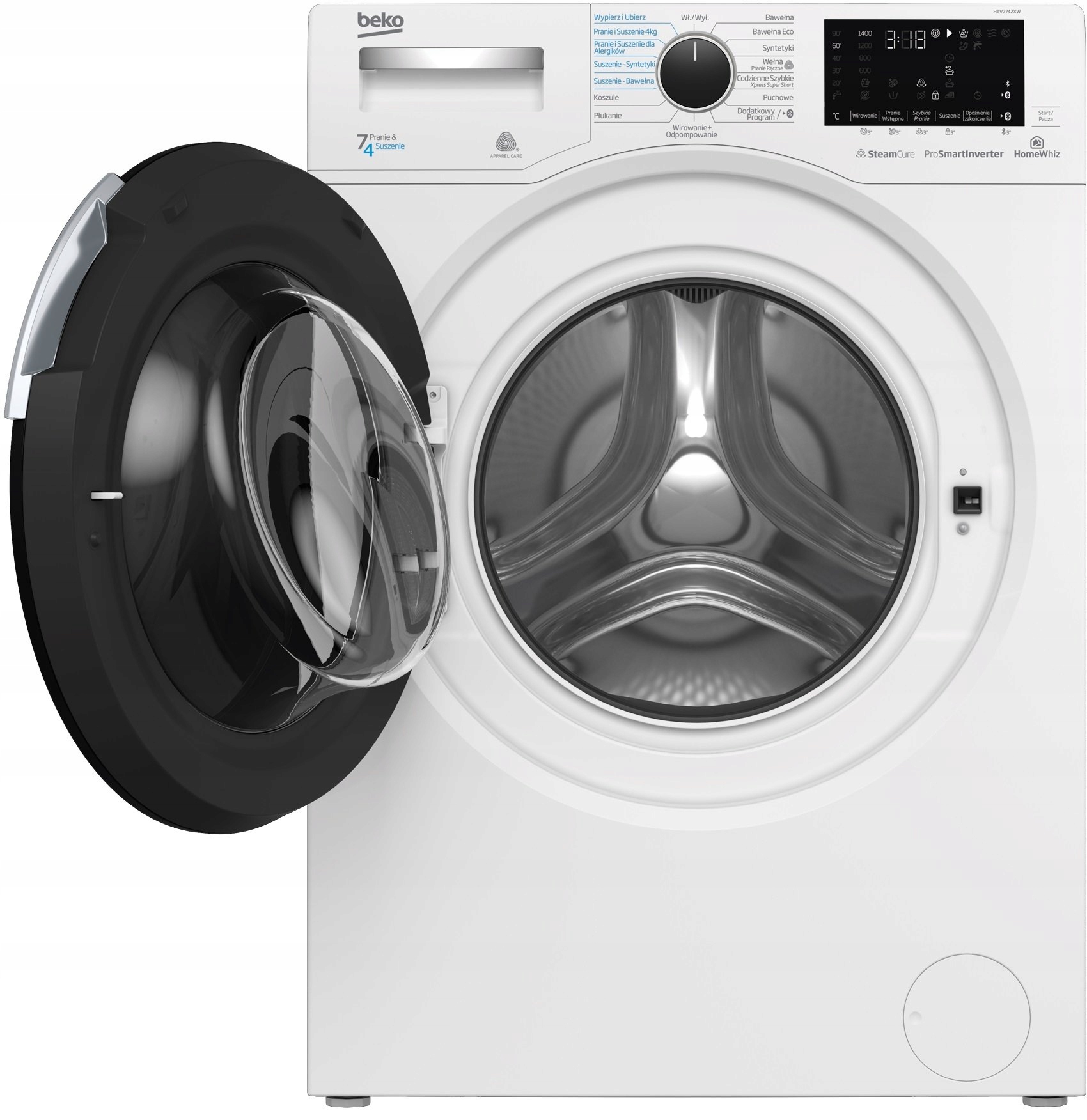 Pralko-suszarka Beko Para Inverter 1400obr A+++Outlet Marka Beko