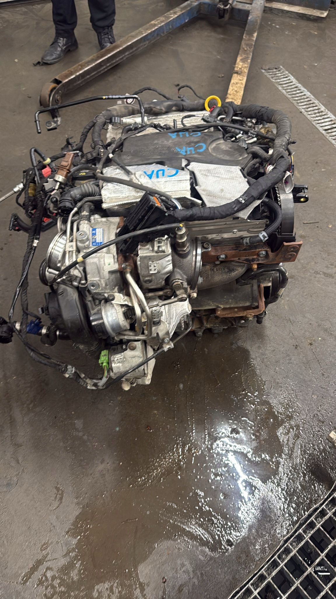 engine complete VW 2,0 TDI 240PS 60TYS KM CUA