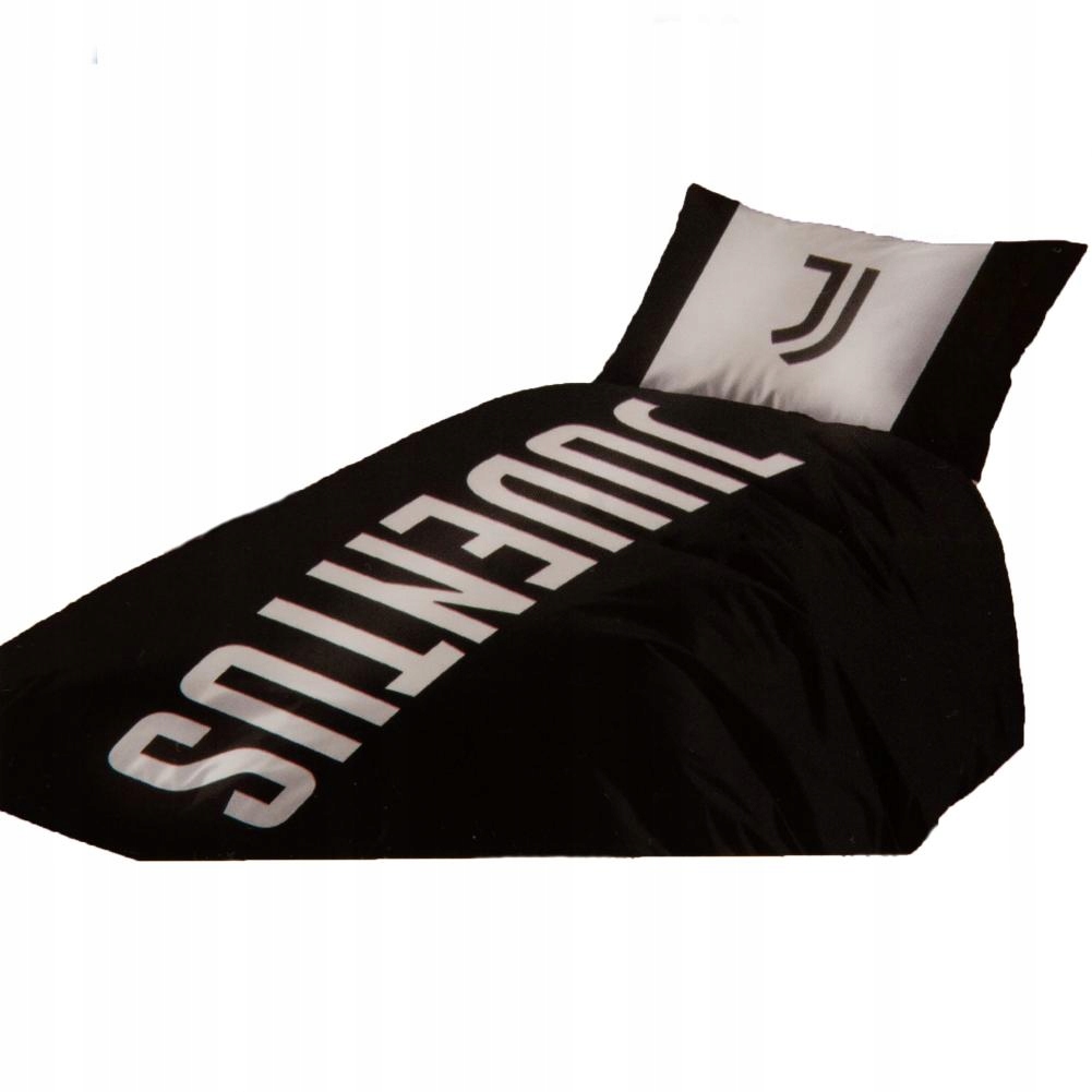 Juventus Pościel Dwustronna Czarno-biała 200c x135cm