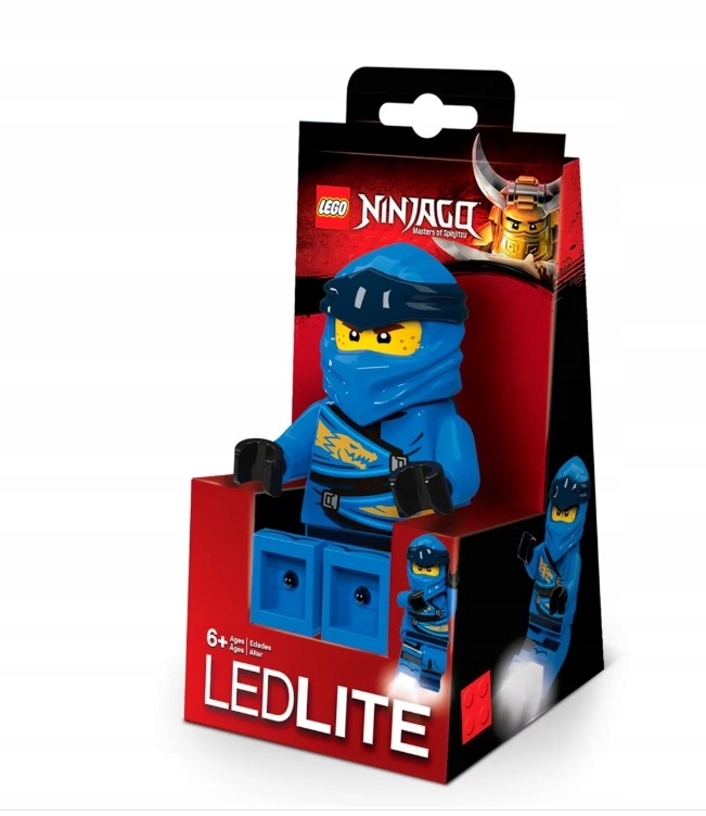 

Lego Ninjago Jay Lampka Latarka Led TO37