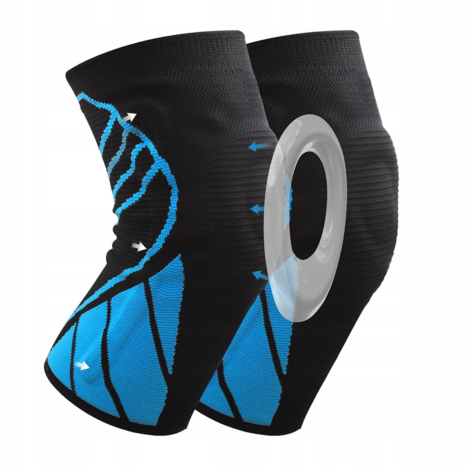 Bandáž na kolena a chrániče Sportout 2 kusy