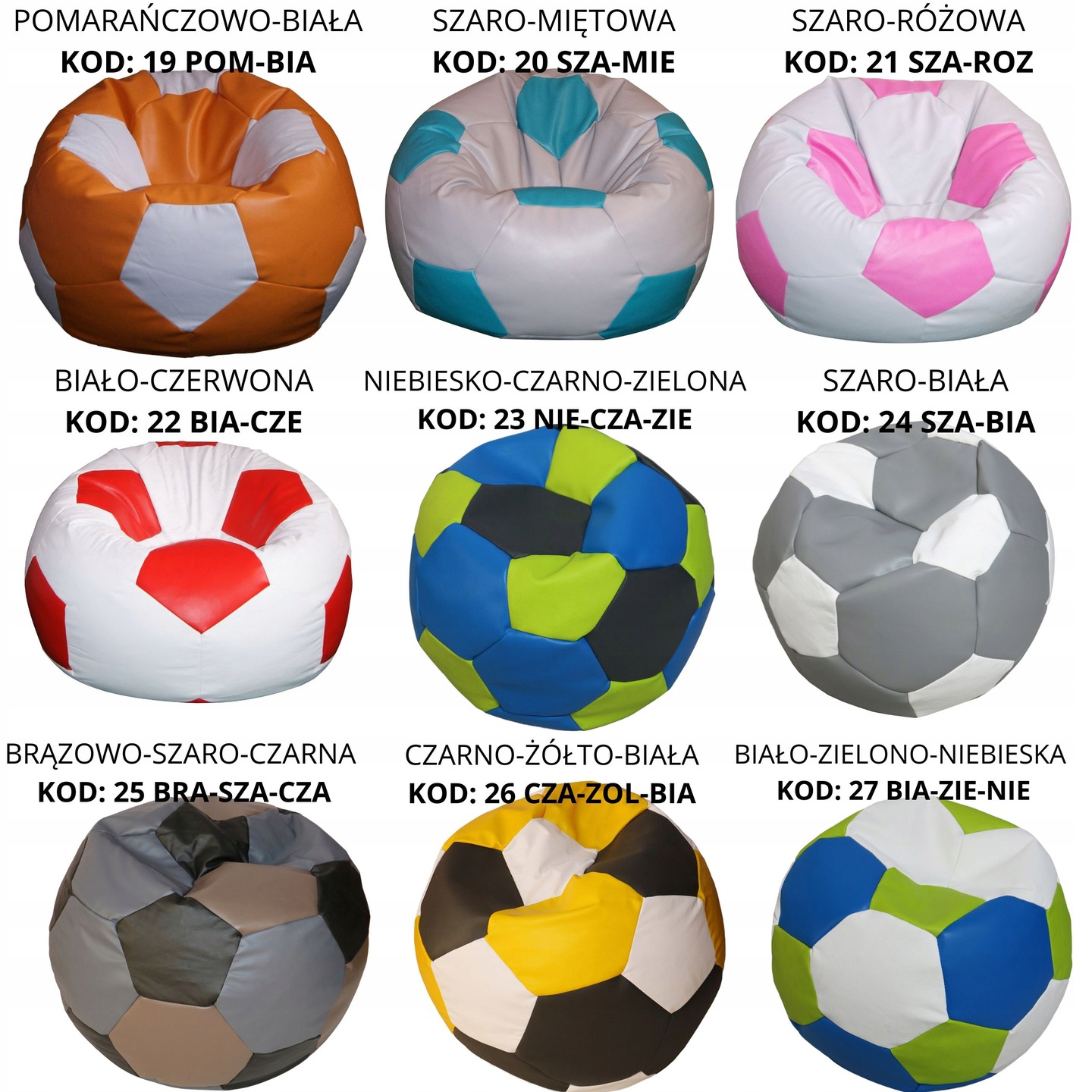 PUFA-PILKA do siedzenia XXXL 100cm fotel TOFFEL Szerokość mebla 100 cm