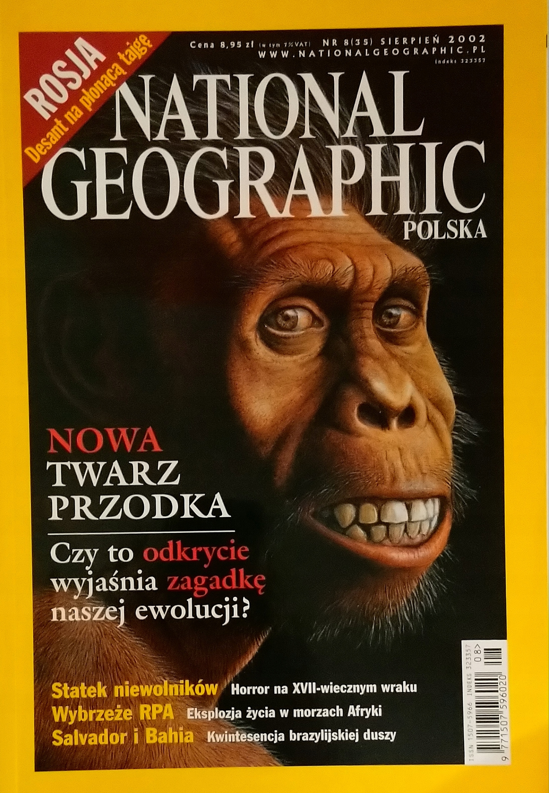 National Geographic Polska Nr.8 (35) / 2002 SPK