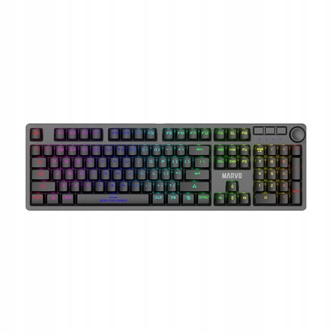 Marvo KG954 En klawiatura przewodowa (usb) Us, czarna mechaniczna
