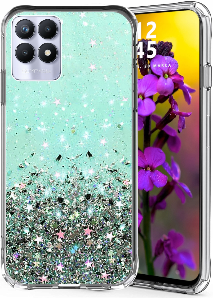 

Etui do Realme 8i Glitter Case Brokat Szkło