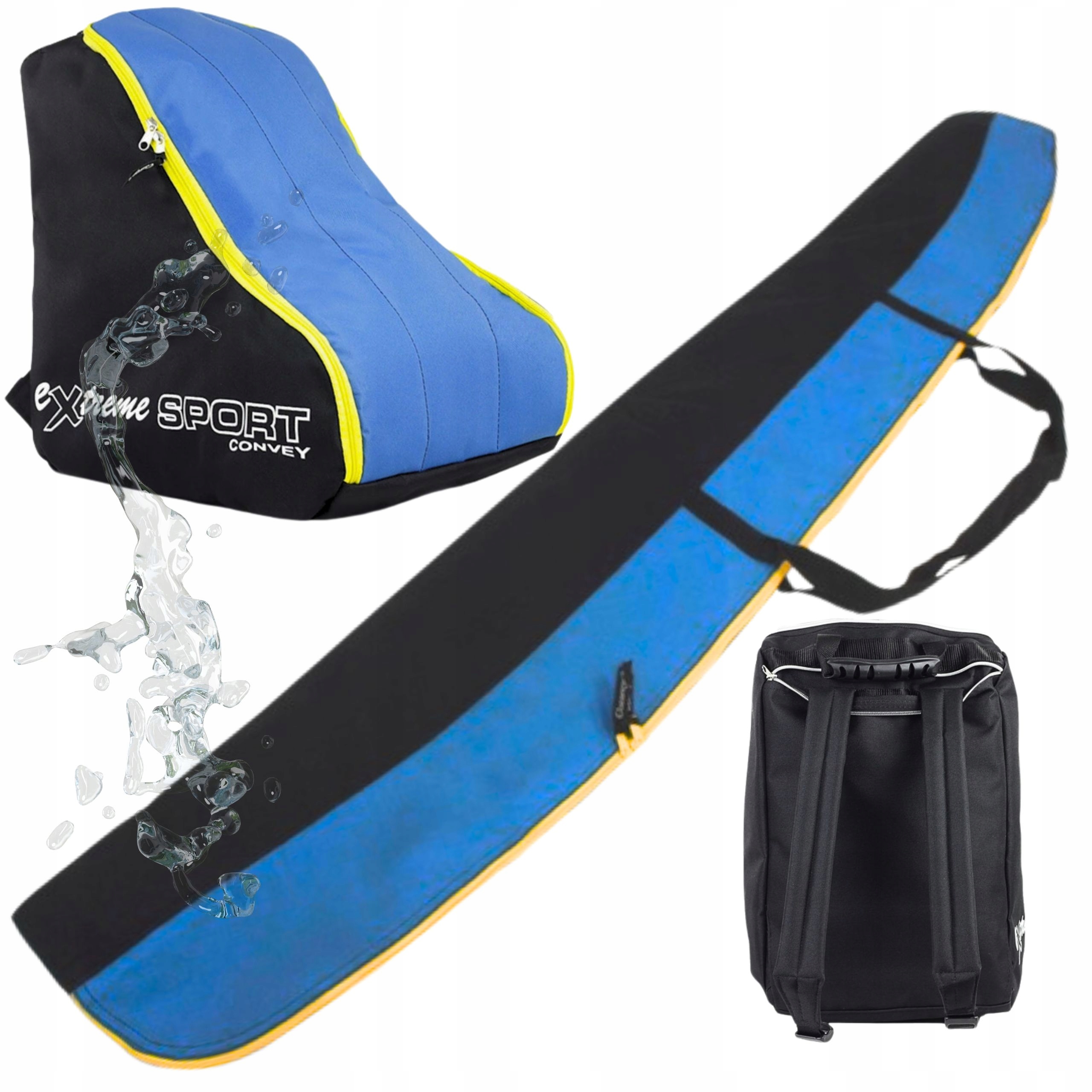 Lyžařský vak 160 cm Batoh na lyžařské boty, Polský výrobek