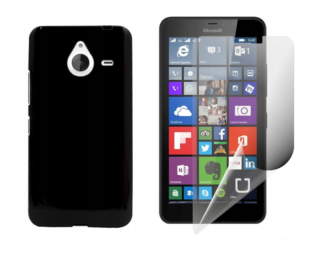 

Etui Jelly Case do Microsoft 640XL Lumia cza+FOLIA