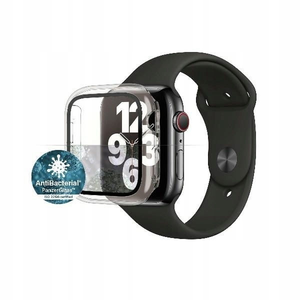 Pouzdro Panzerglass pro Apple Watch 4/5/6/SE 40 mm pouzdro přední strana Sklo