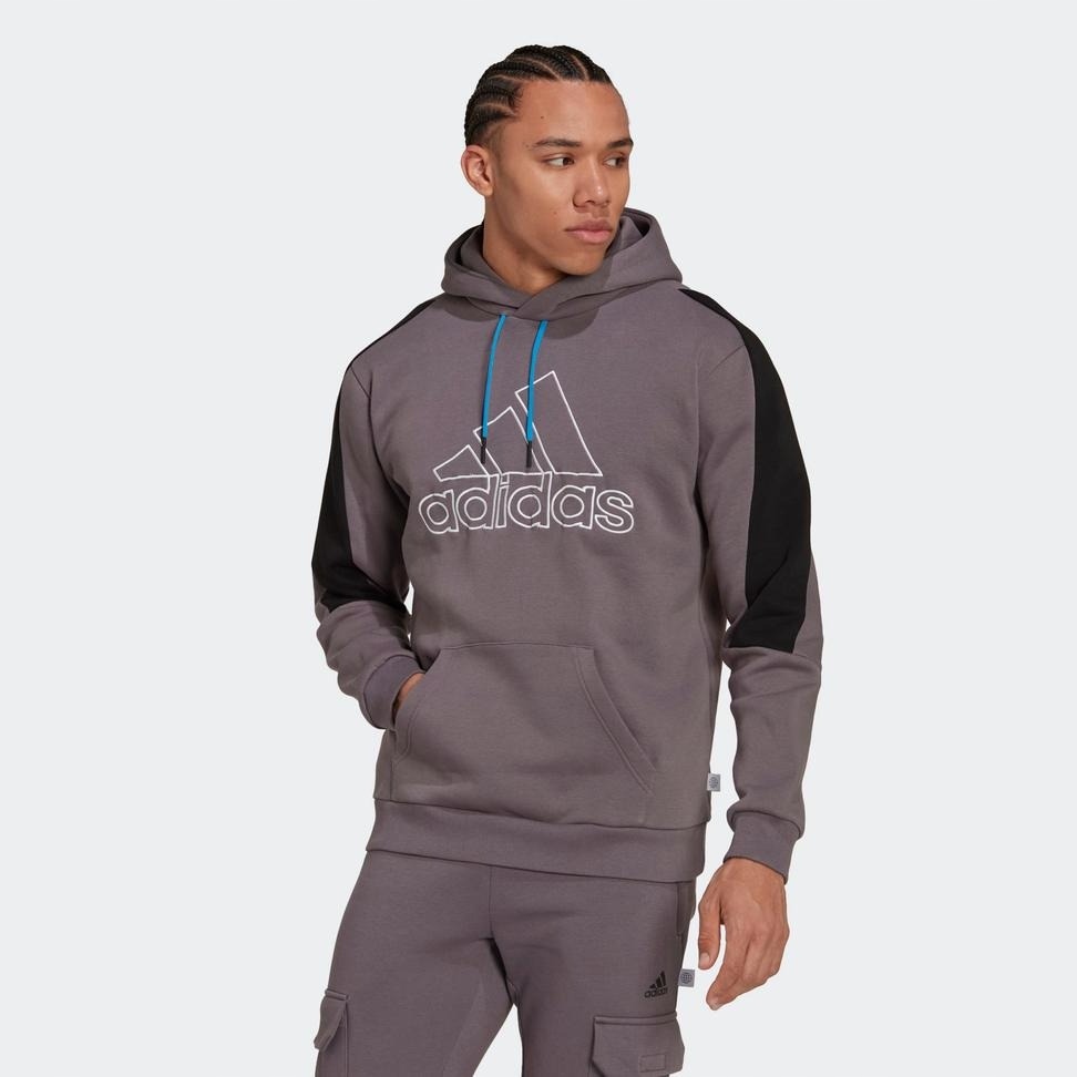 Adidas Pánská Mikina Future Icons Hooded Sweat HK2163 R M