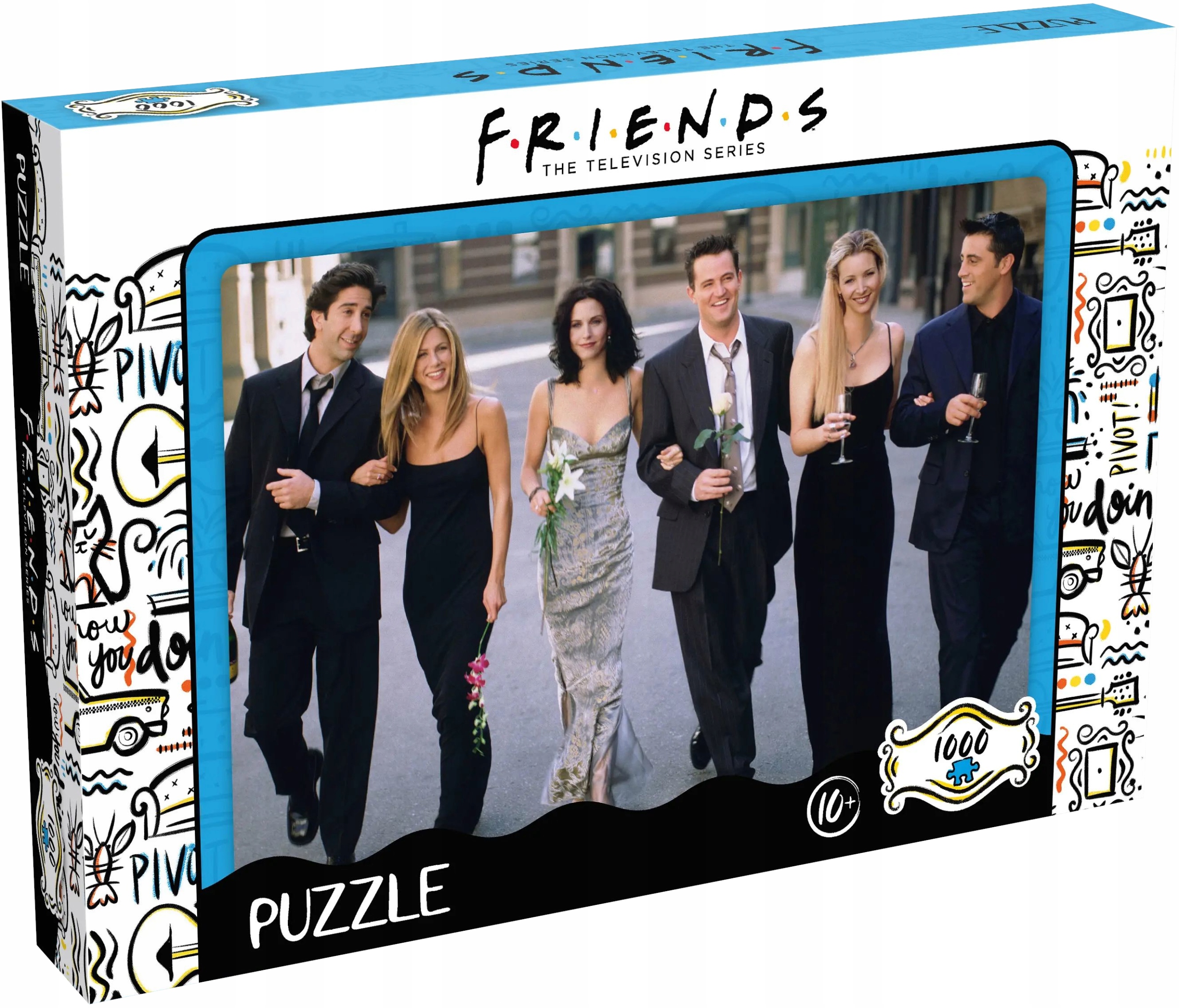 PUZZLE 1000 FRIENDS PRZYJACIELE Bankiet