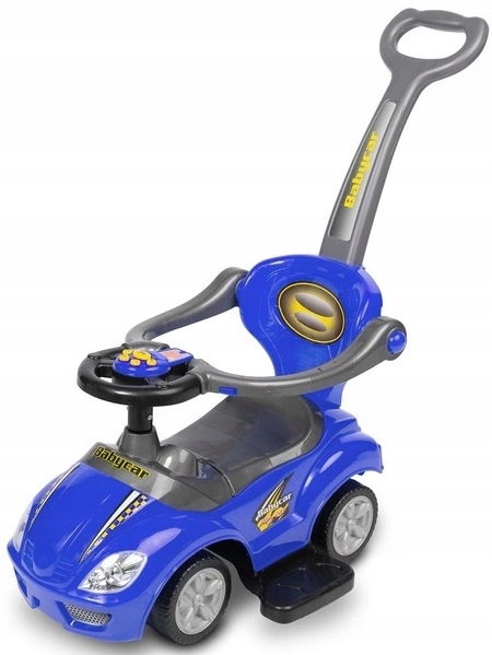 Toyz Jeździk Pchacz Chodzik 3w1 Autko Samochodzik z rączką niebieski