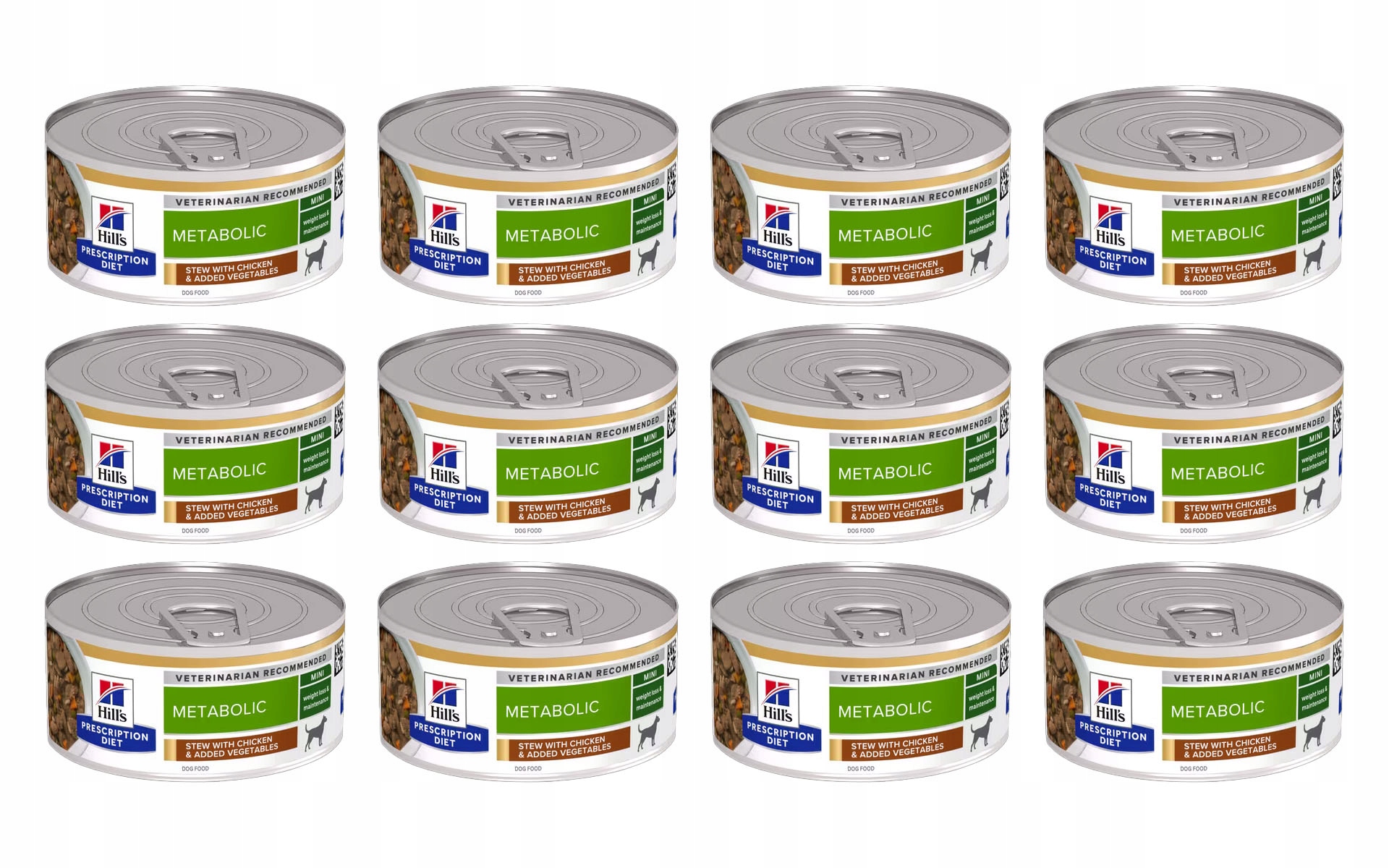 Levně Hill's Pd Canine Metabolic Stews 12 x 156 g