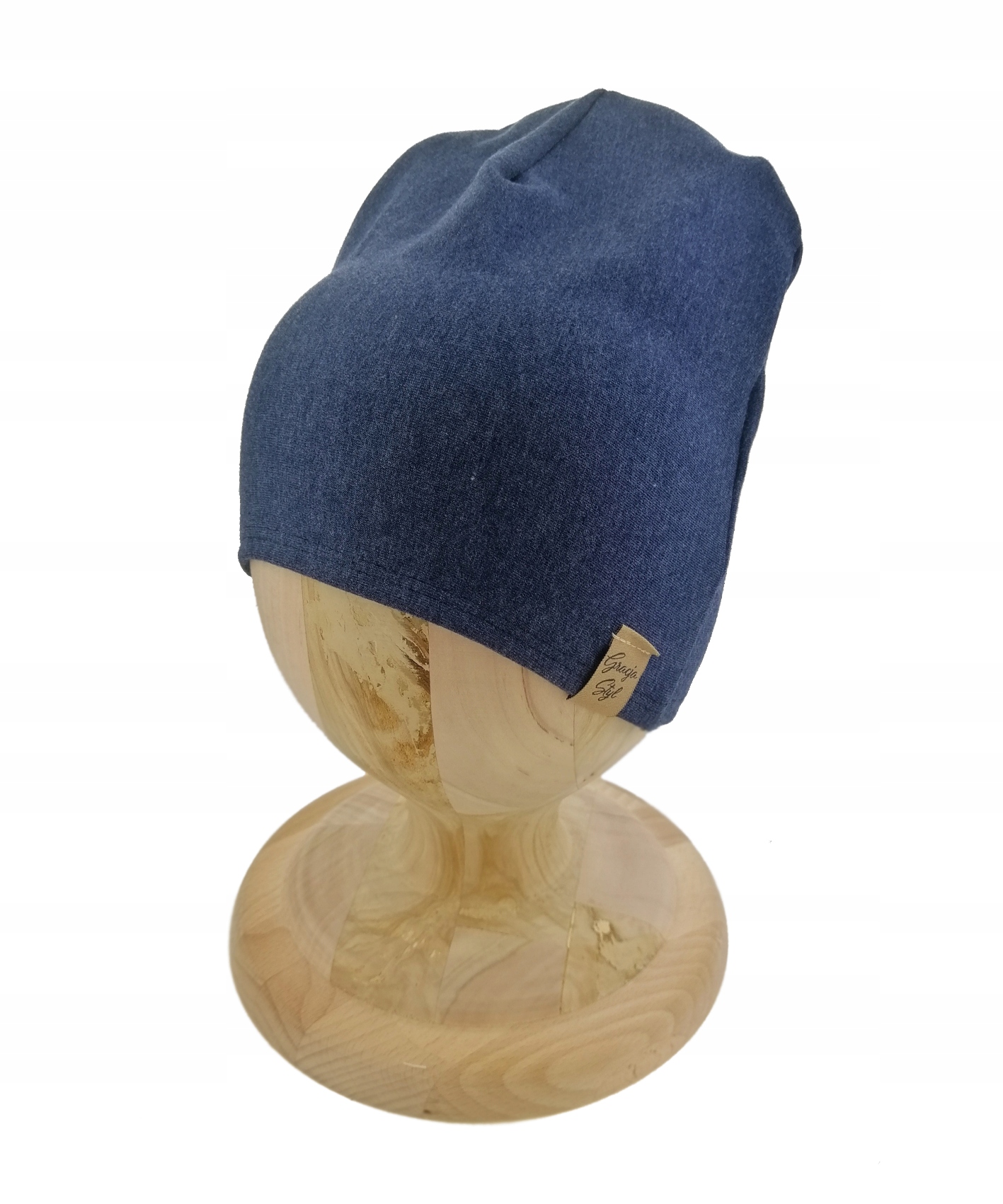 

Czapka smerfetka dziecięca na głowę obwód 40-43cm
