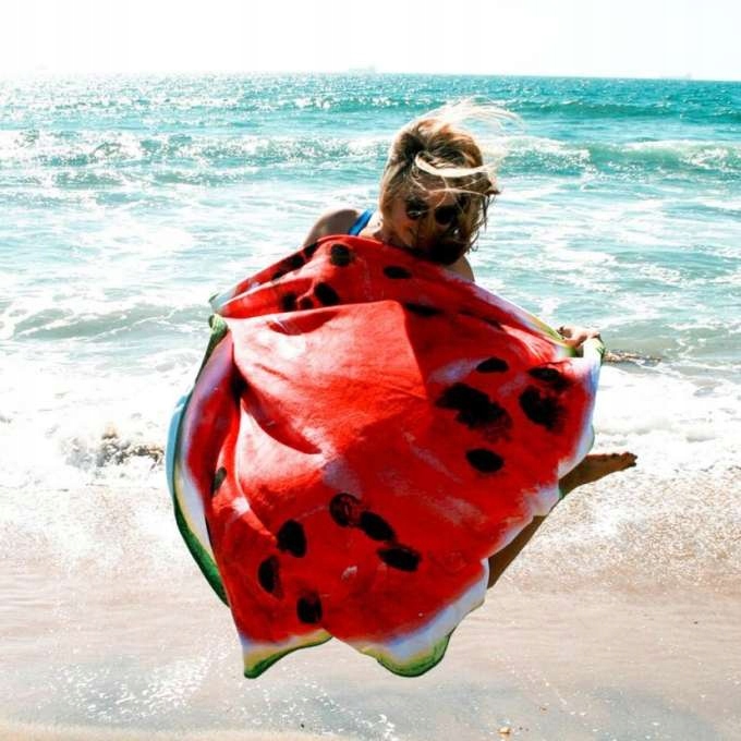 KOC MATA PLAŻOWA ARBUZ AŻ 135 CM CHUSTA PLAŻOWA Kod producenta 000