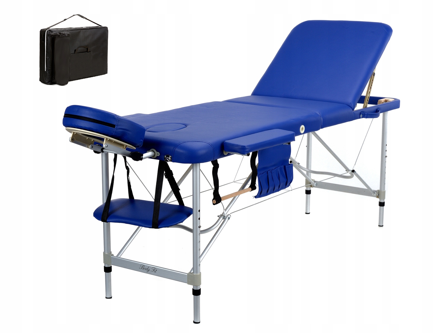 

Stół Łóżko Do Masażu 3 Segmenty Alu Bodyfit +torba