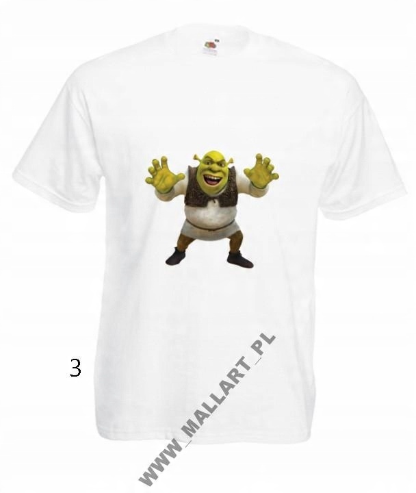 

Męska Koszulka Shrek Fiona Kot W Butach Wzory