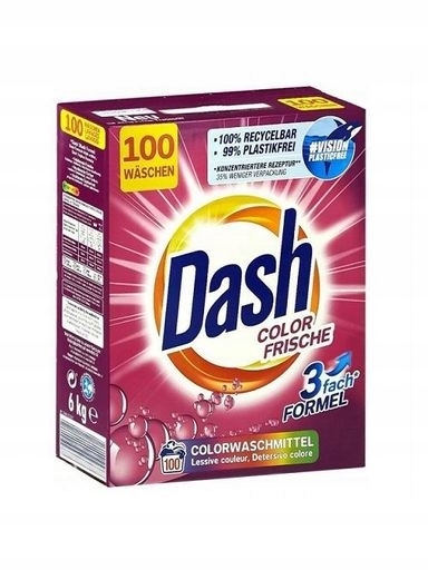 Levně Dash Prášek na praní Color pro barevné prádlo 6 kg
