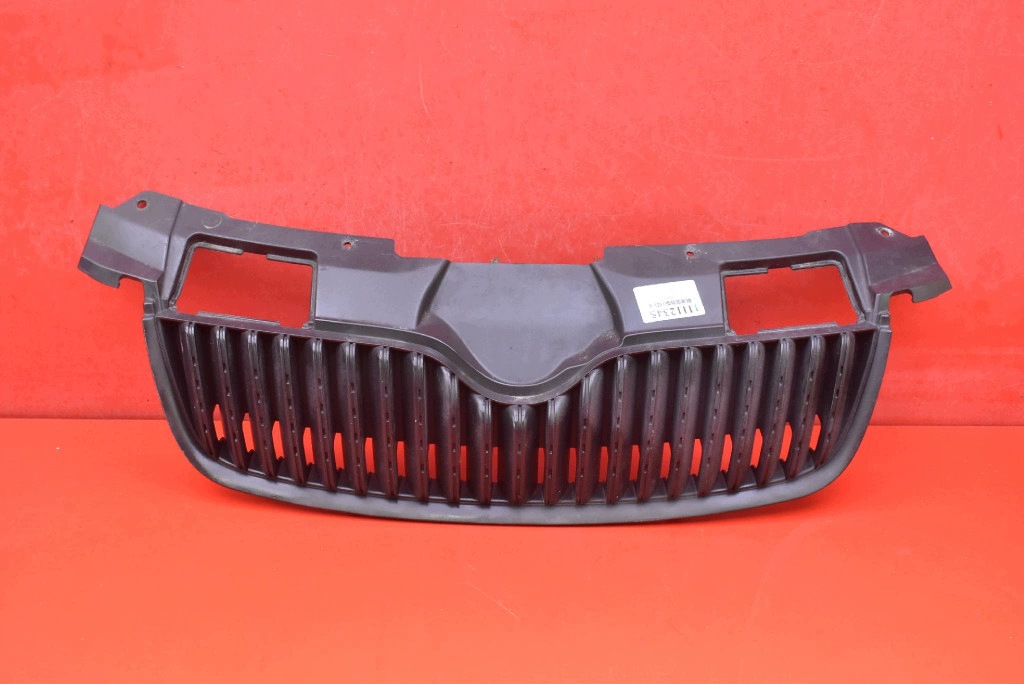 front prekladgrill black 5J0853668 SKODA FABIA 2 II 07-10