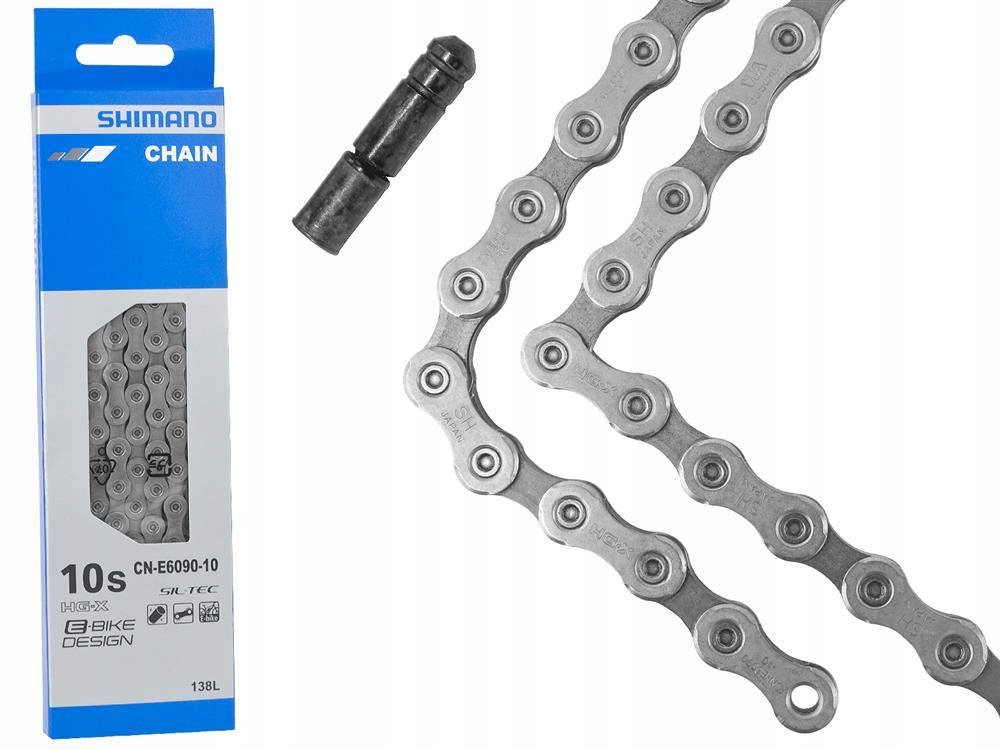 Řetěz Shimano CN-E6090 138-článkový, 10-řadý, E-Bike