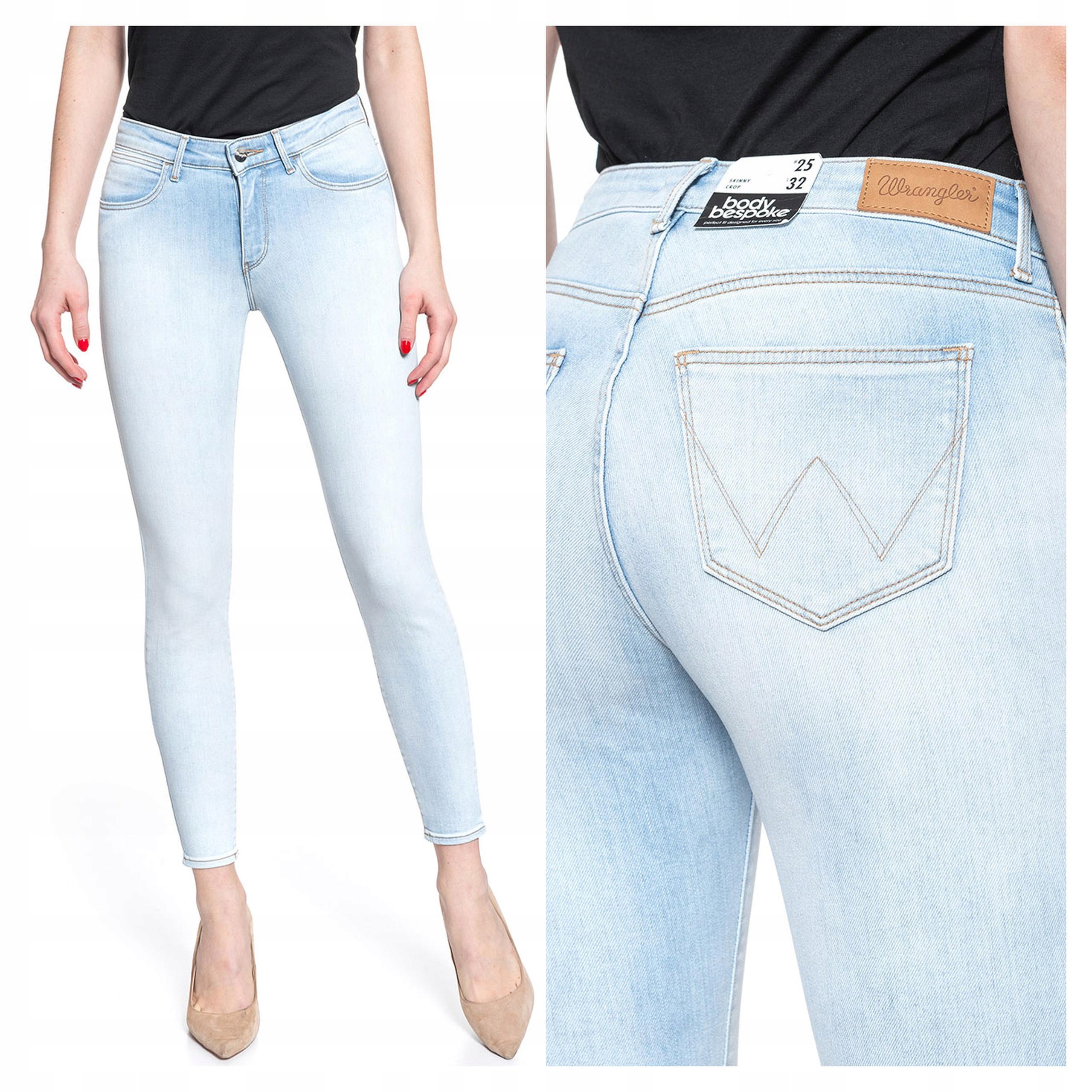 Dámské džínové kalhoty Wrangler Skinny Crop 24/32