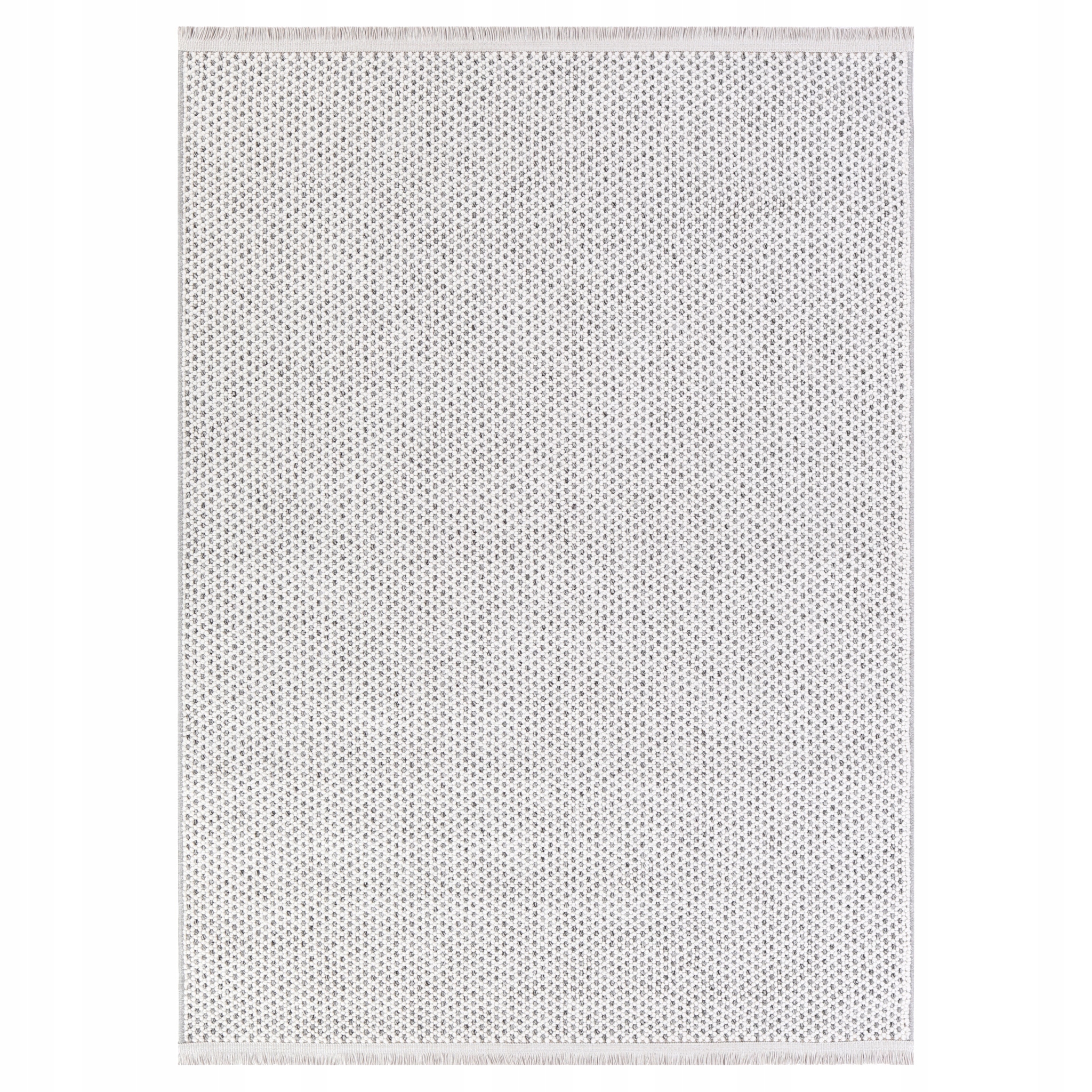 Dywan Agra 200x300 Z Frędzlami Modny Pętelkowy Splot Kremowy v2