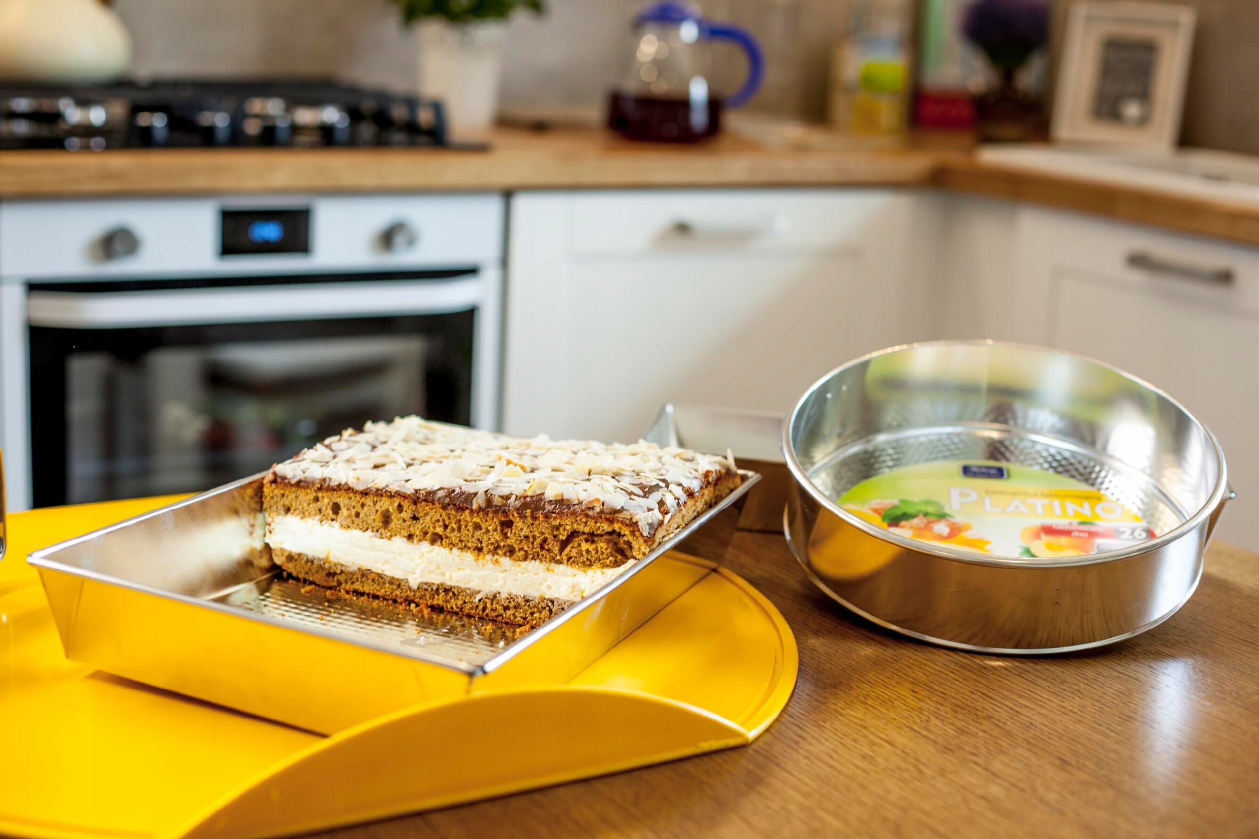 BLACHA DO PIECZENIA CIAST PIEKARNIKA PROSTOKĄTNA Materiał metal