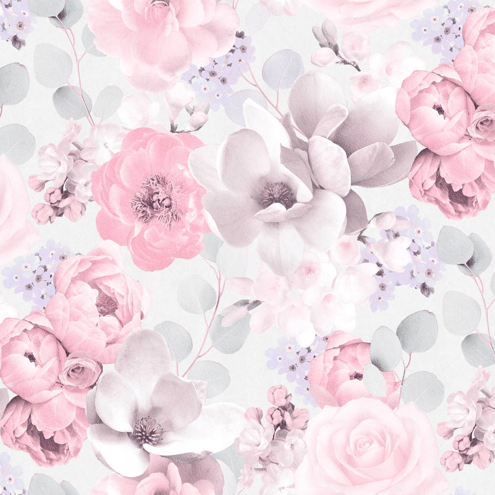 

Tapeta Kwiaty Z Efektem 3D Winylowa Na Flizelinie