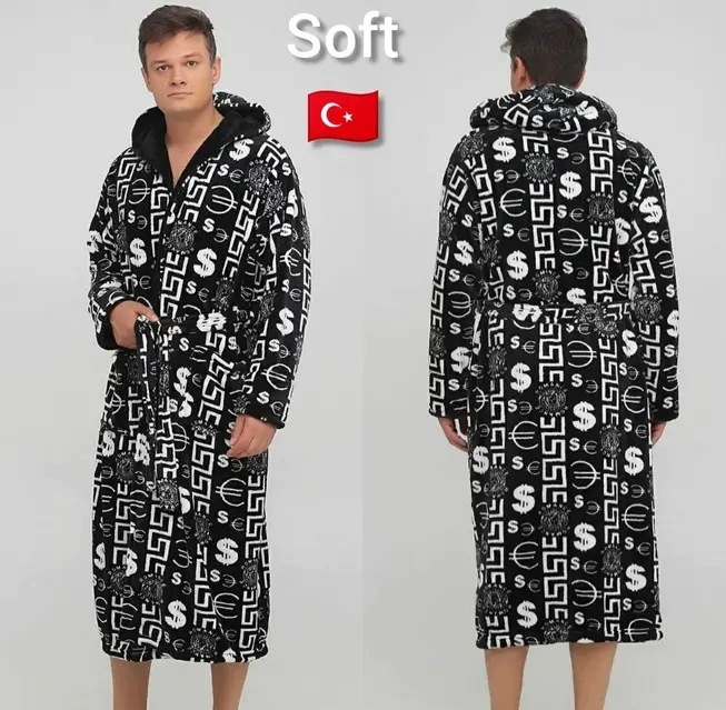 Teplý pánský župan 52/54 xxxl