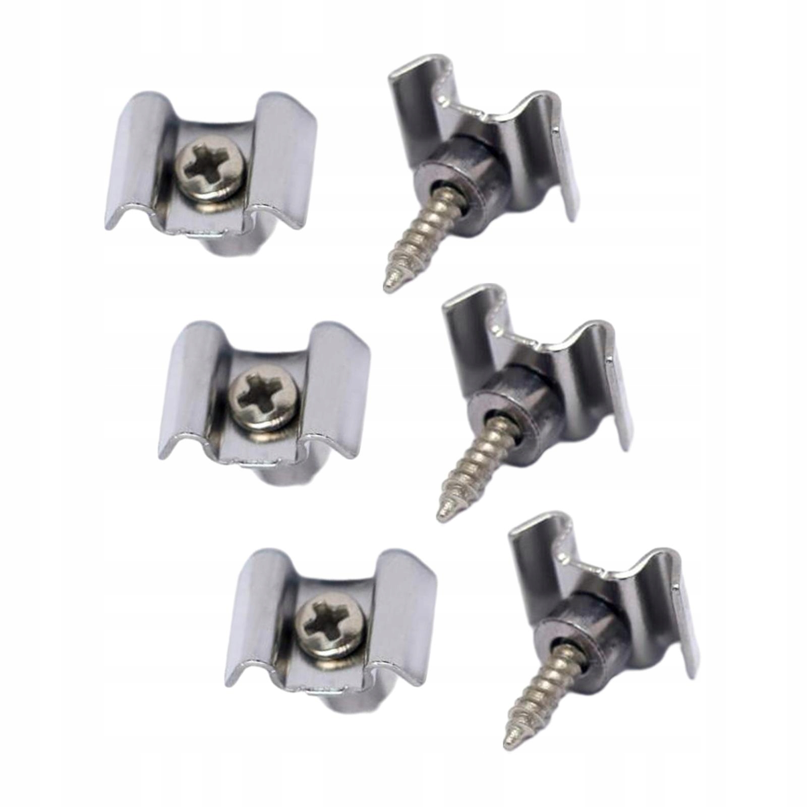 de-Guitar String Retainer Guides Wear Resistant String Tree Guides Silver Rozmiar inny