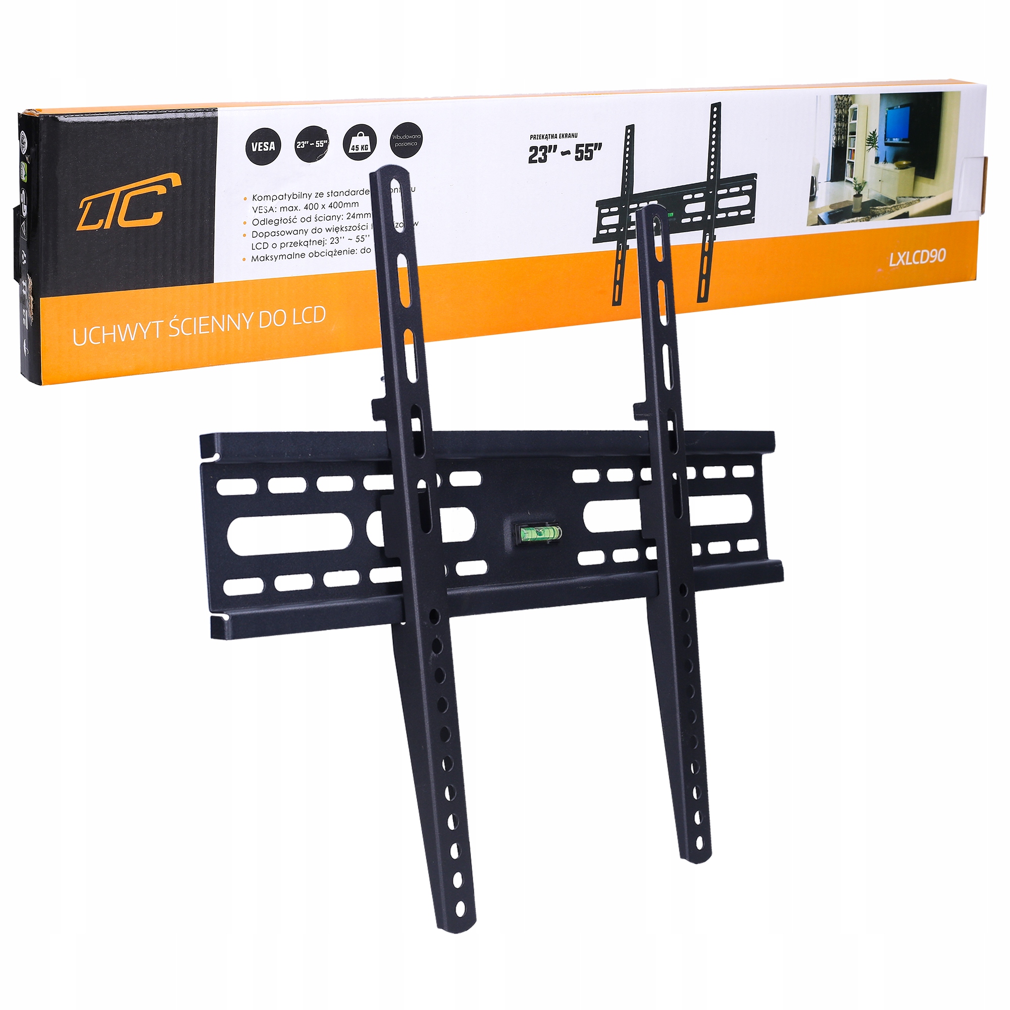 

Uchwyt Tv Do Telewizora 23-55'' 45KG Mocny Ltc