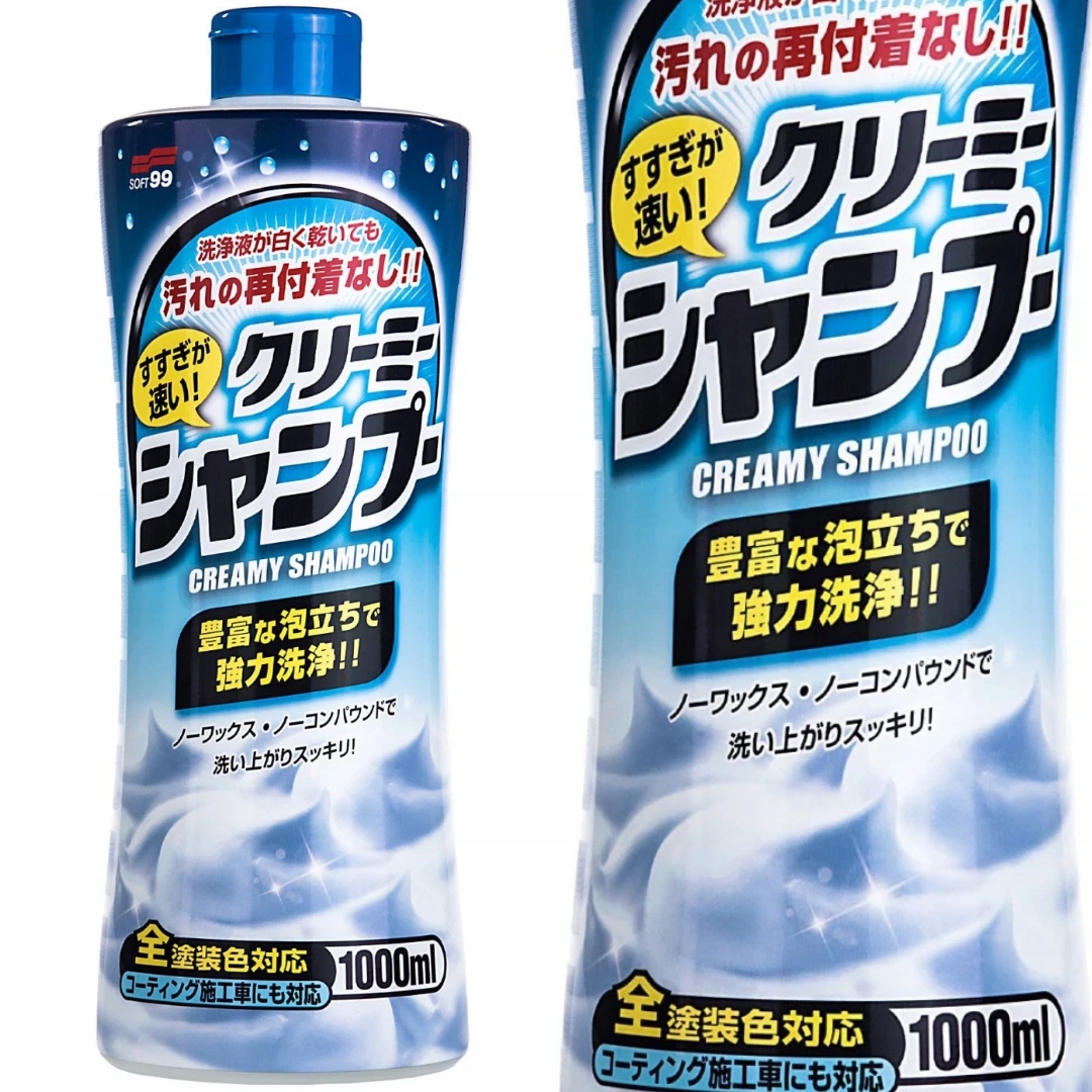 Soft99 Neutral Shampoo Creamy 1L Szampon Do Mycia Samochodu