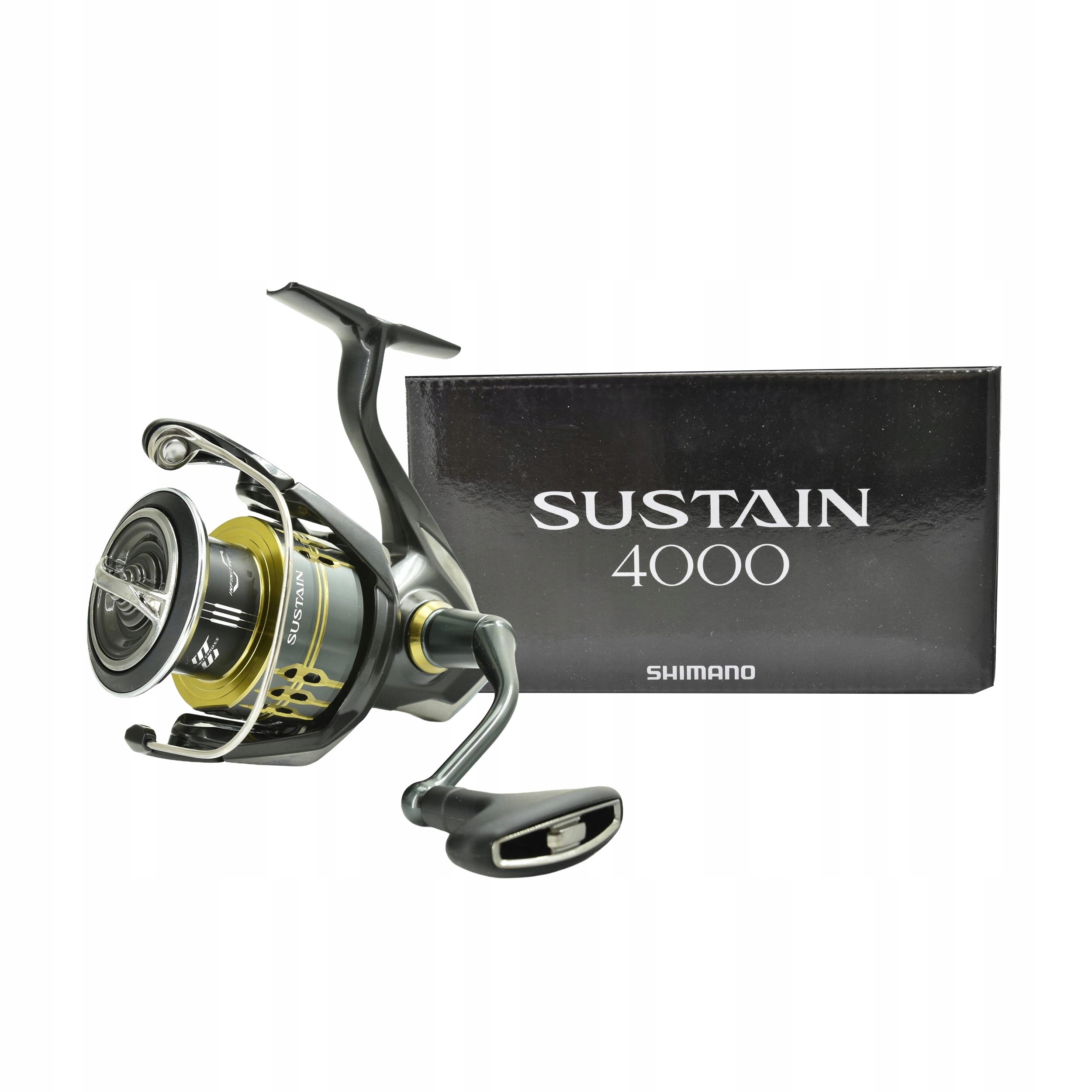 Kołowrotek spinningowy Shimano Sustain Fk 4000 8BB+1RB efektowny lekki