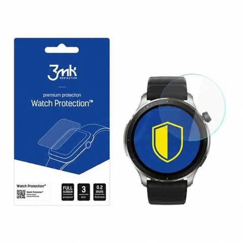 

3X Szkło Hybrydowe Do Amazfit Gtr 4 46MM 3MK