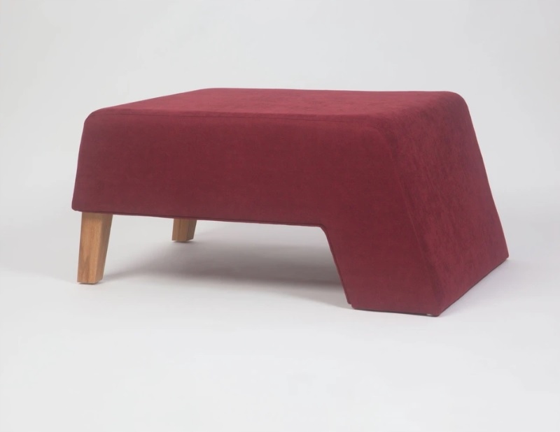 STYLOWA PUFA PODNÓŻEK styl skandynawski 84x60x40 Kod producenta kate pouffe