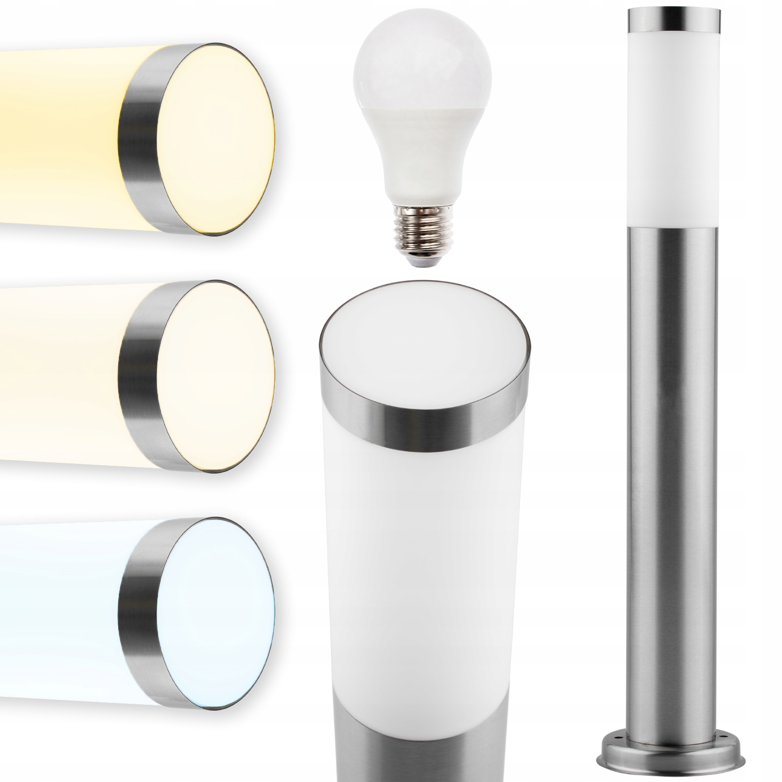 

Lampa Ogrodowa Stojąca Słupek 65cm Led E27 10W