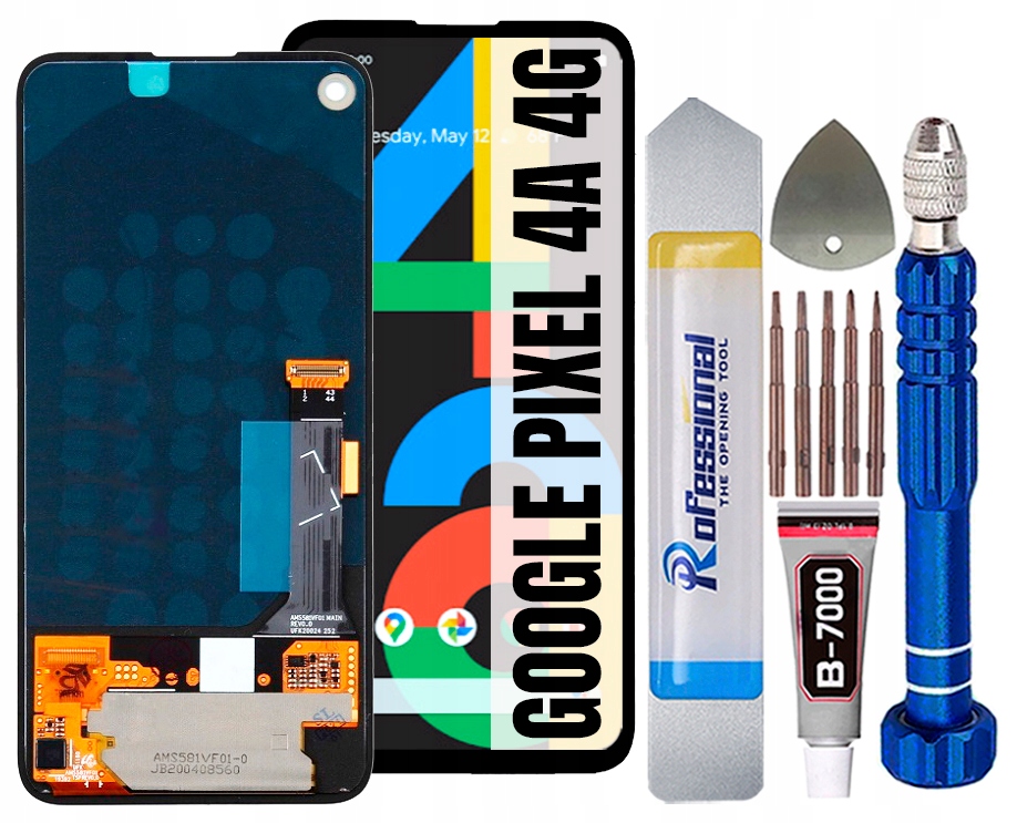 Displej Google Pixel 4A 4G S LCD Displejem