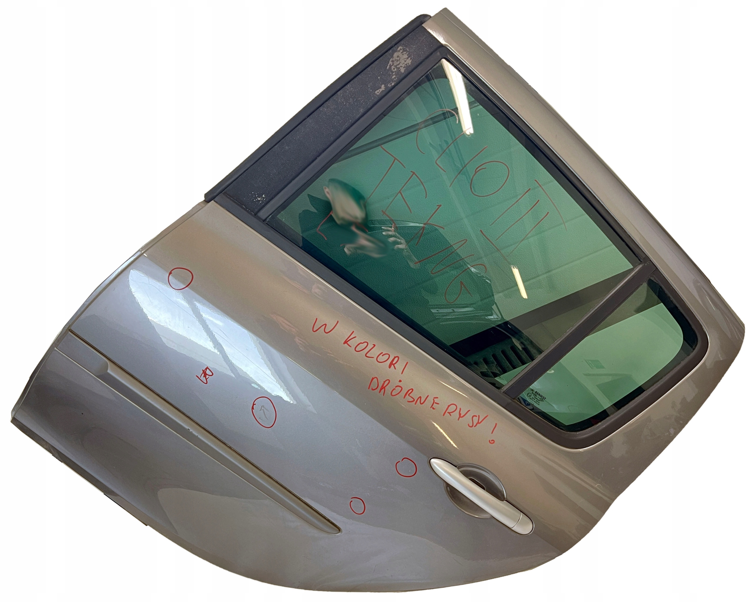 RENAULT CLIO III LIFT DRZWI LEWY TYŁ W KOLOR TEKNG