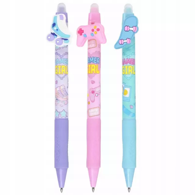 Długopis Ścieralny Automatyczny 0.7 Skate Girl A 24szt. Starpak 552676