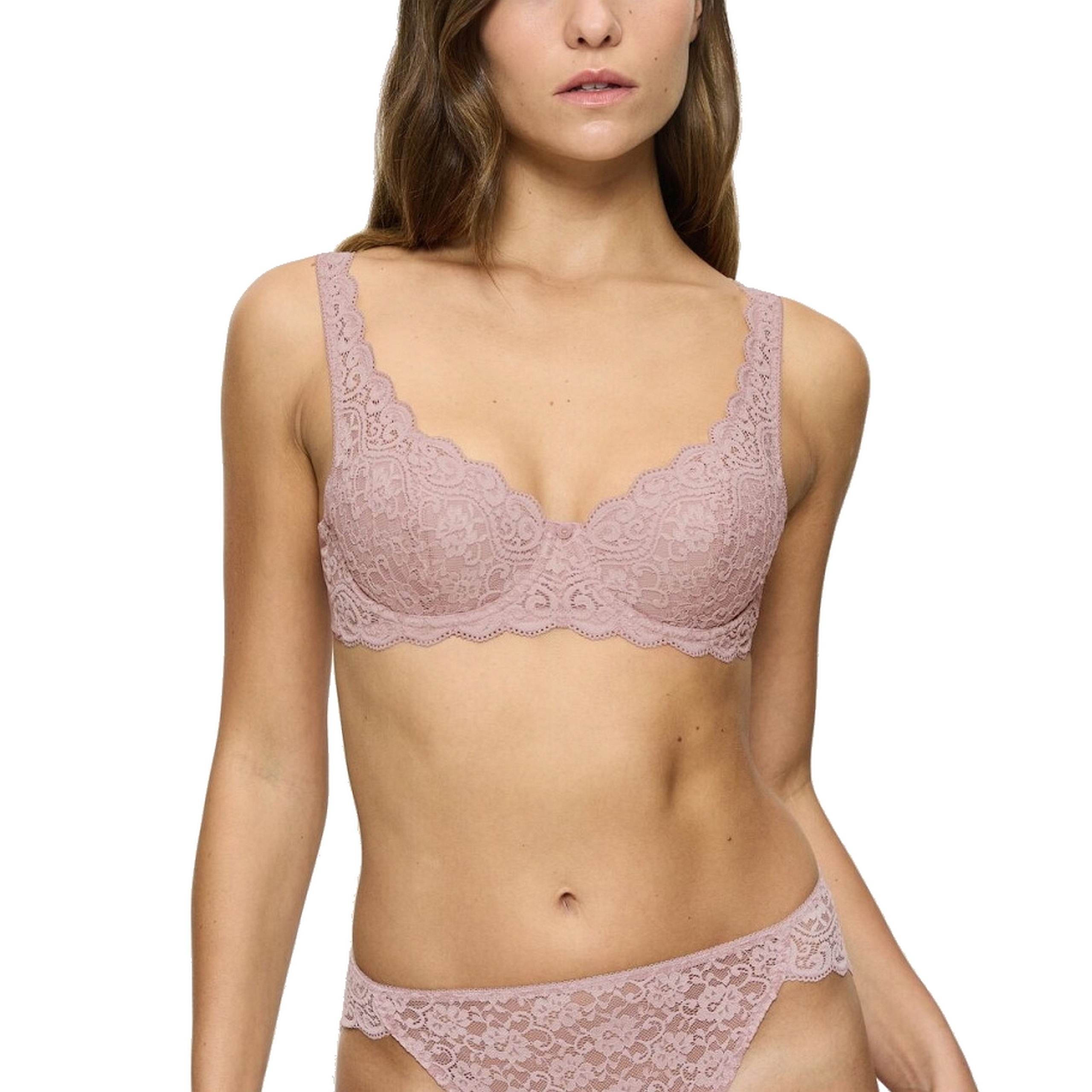 Triumph biustonosz usztywniany na fiszbinach koronka Amourette Whp 1347 75B