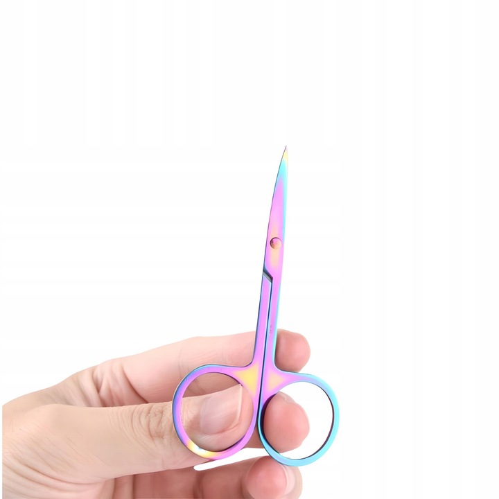 Nożyczki Kosmetyczne Tęczowe Do Skórek i Paznokci Kod producenta Rainbow Unicorn