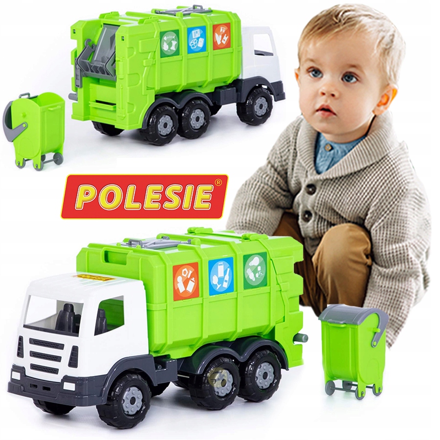 SAMOCHÓD AUTO ŚMIECIARKA PRESTIŻ KONTENER POLESIE Rodzaj pojazdu śmieciarka