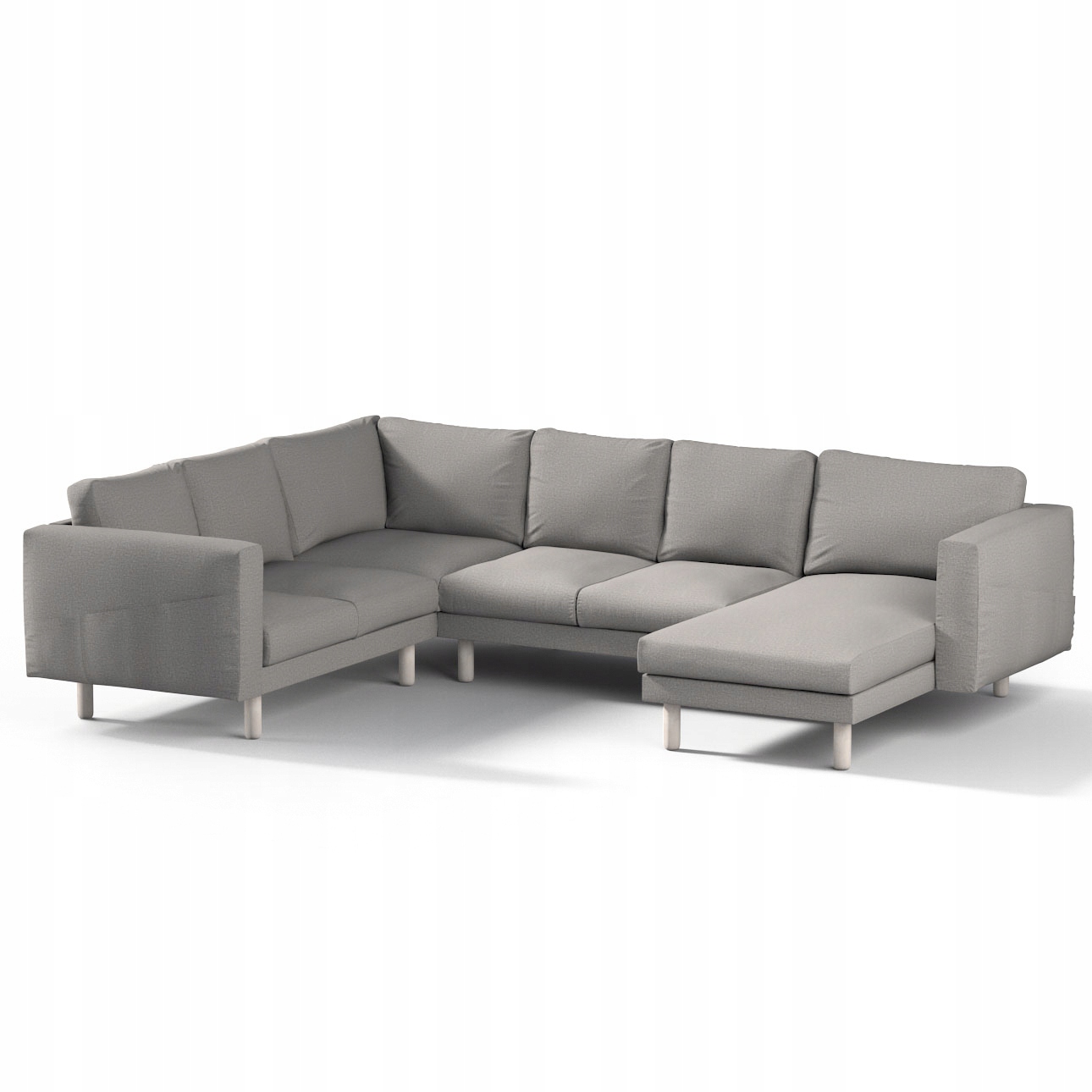 Dekoria potah na pohovku Norsborg pro 5 osob Ikea šedý