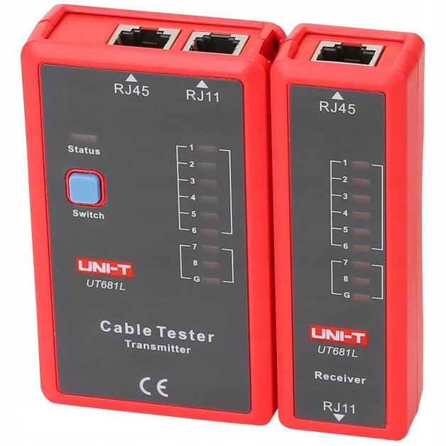

Uni-t UT681L tester linii telefonicznych RJ45 RJ11