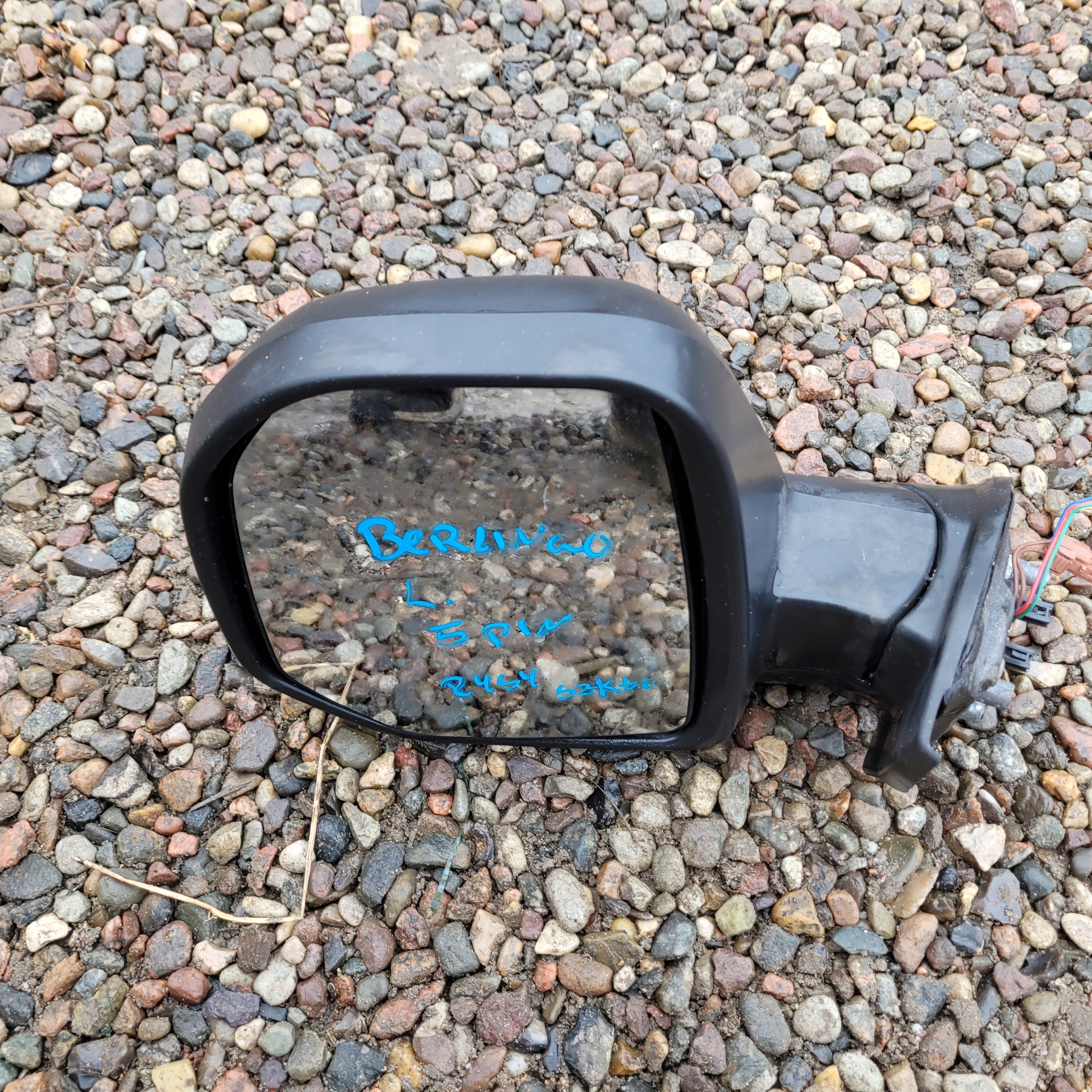 mirror exterior left CITROEN BERLINGO PARTNER III 5PIN
